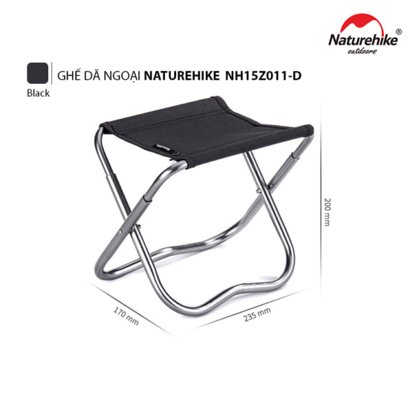 Ghế vải xếp cắm trại mini NatureHike NH15Z011-D