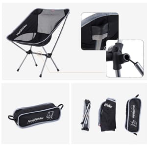 Ghế xếp ngồi câu cá xách tay tiện lợi NatureHike NH15Y012-L