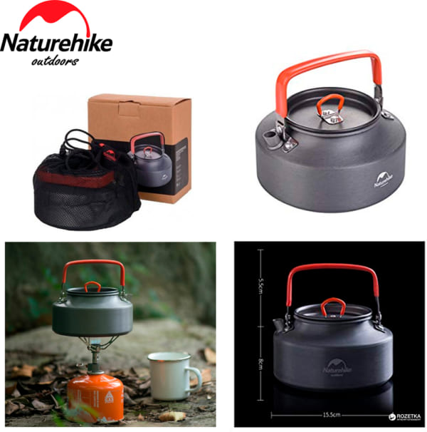 Ấm đun nước mini du lịch pha cà phê NatureHike NH17C020-H
