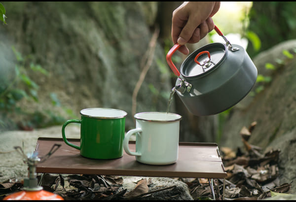Ấm đun nước mini du lịch pha cà phê NatureHike NH17C020-H