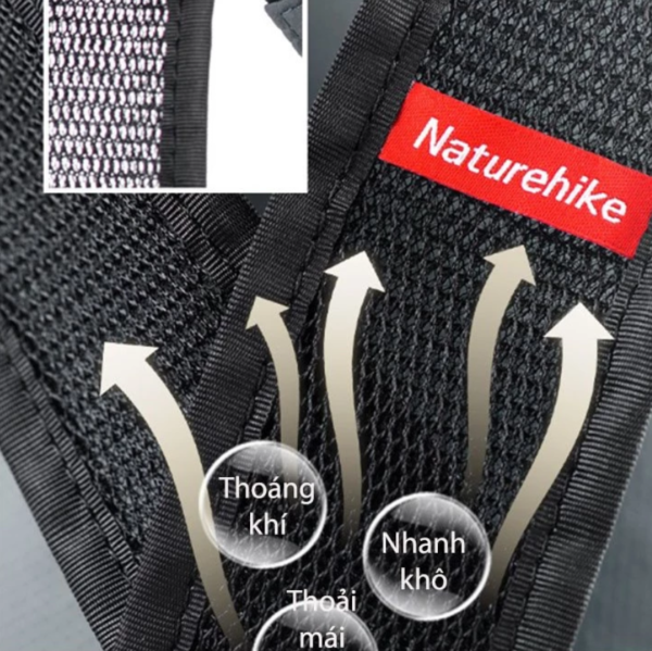 Balo du lịch chống nước nhỏ gọn NatureHike NH17A012-B 18L