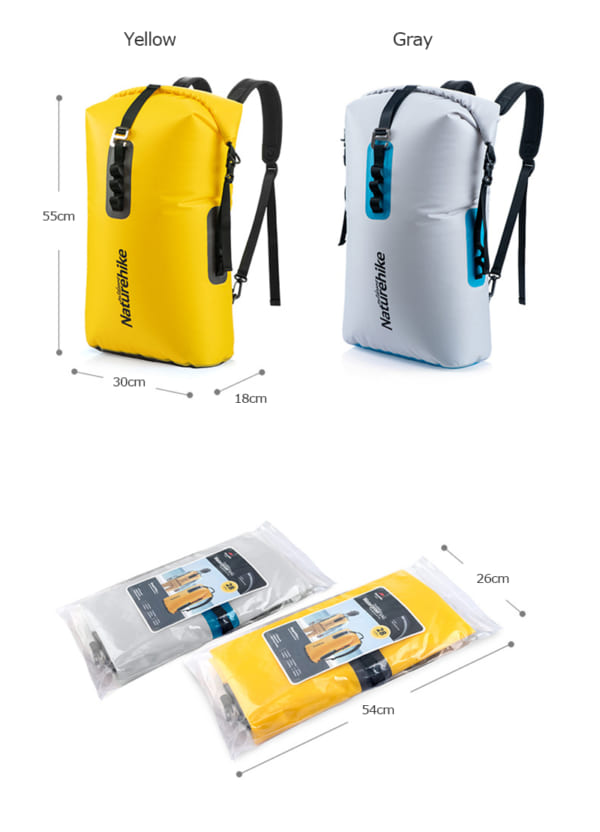 Balo phượt chống nước đi biển NatureHike NH19SB002