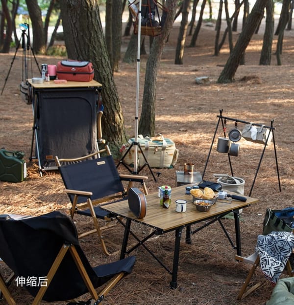 Bàn xếp chân cao phong cách cổ điển NatureHike NH19Z003-D