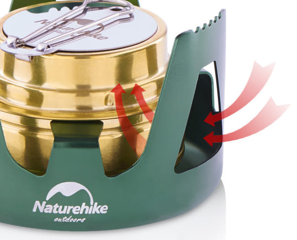 Bếp cồn du lịch dã ngoại nhỏ gọn NatureHike NH18L001-T