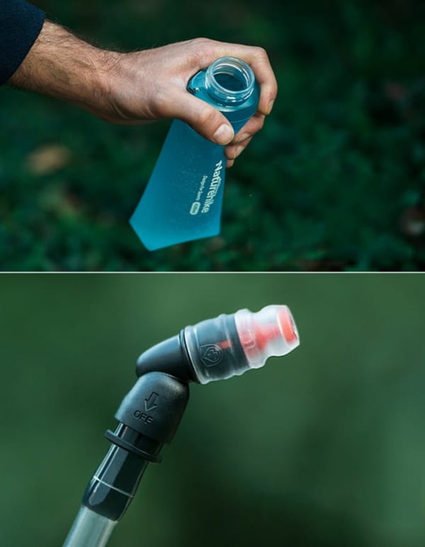 Bi đông nước có ống hút NatureHike NH17S028-B