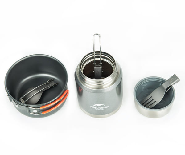 Bộ thìa dĩa không gỉ, nhỏ gọn tiện lợi NatureHike NH18C001-J