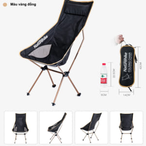 Ghế xếp du lịch đi cắm trại NatureHike NH17Y010-L