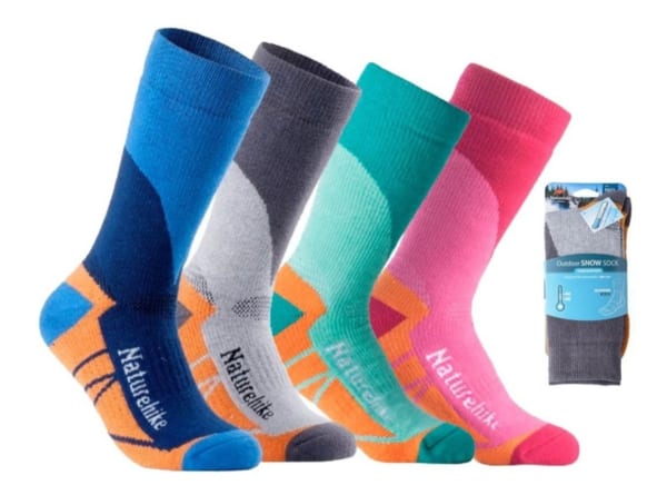 Tất mùa đông cao cổ giữ nhiệt mềm mại NatureHike NH15A015-M