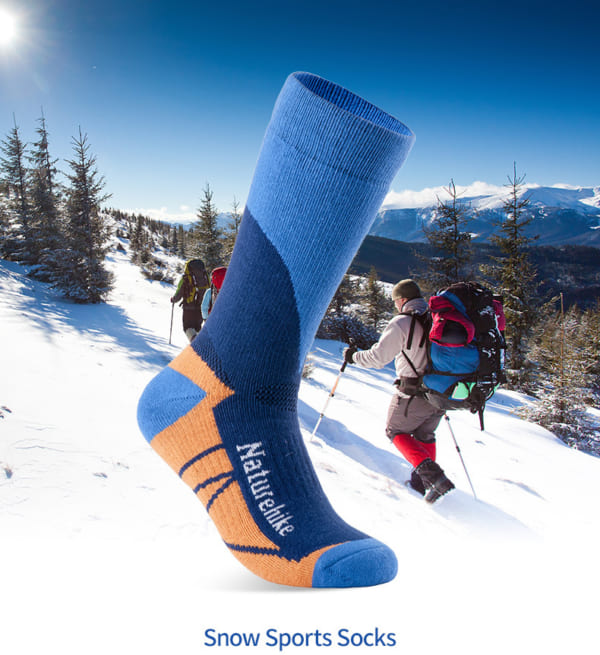 Tất mùa đông cao cổ giữ nhiệt mềm mại NatureHike NH15A015-M