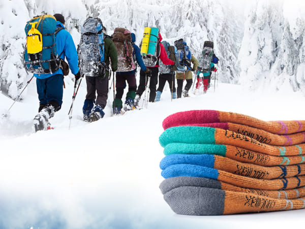 Tất mùa đông cao cổ giữ nhiệt mềm mại NatureHike NH15A015-M