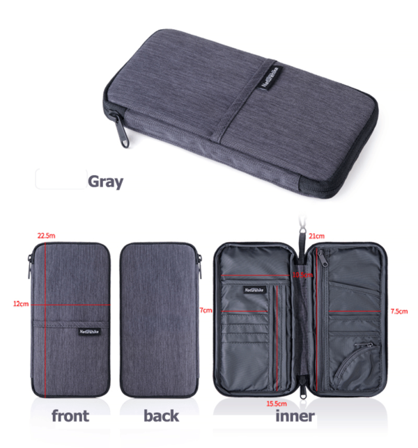 Túi đựng hộ chiếu đi du lịch NatureHike NH17C001-B