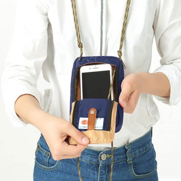 Túi đựng passport hộ chiếu dây đeo cổ NatureHike NH17X010-B