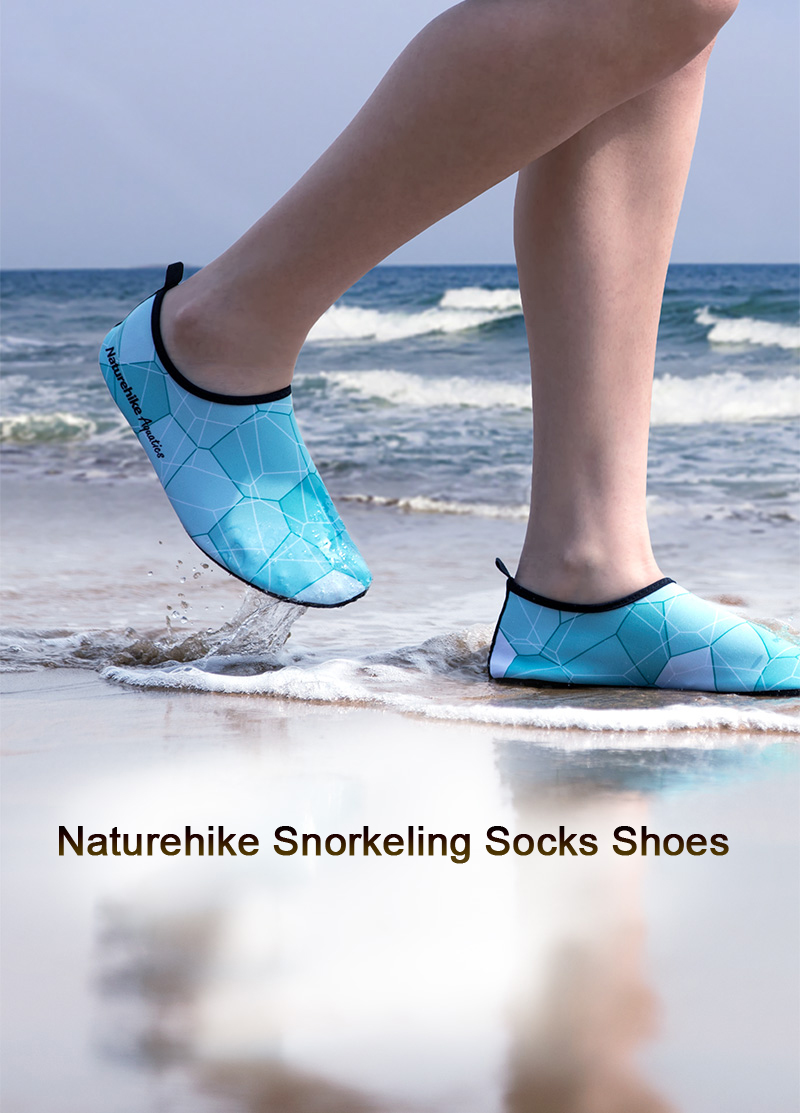 Thiết kế đơn giản của giày đi biển chống nước NatureHike NH18S001-X dễ sử dụng