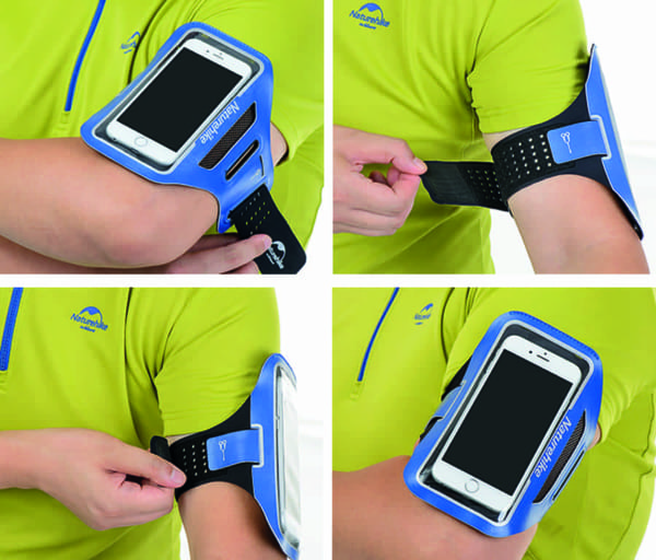 Công dụng túi đựng điện thoại đeo tay NatureHike NH16Y008-B