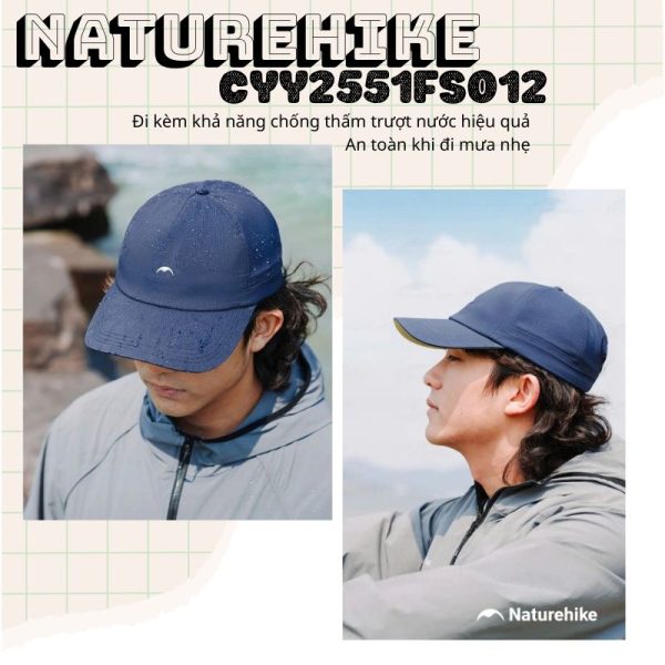 Mũ lưỡi trai chống nắng cao cấp Naturehike CYY2551FS012